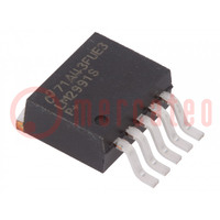 IC: voltage regulator; LDO,adjustable; -24÷-3V; 1A; TO263-5; SMD