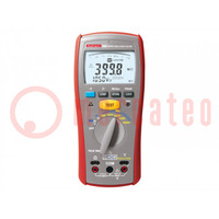 Meter: insulation resistance; LCD; (4000); 20GΩ