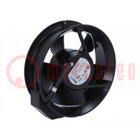 Fan: AC; axial; 230VAC; Ø172x51mm; 420m3/h; 54dBA; ball bearing