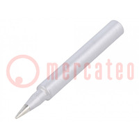 Tip; conical; 0.6mm; for soldering iron; ZD-90