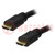 Kábel; HDMI 1.4; HDMI dugó,kétoldalas; PVC; Hossz: 15m; fekete