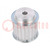 Belt pulley; AT10; W: 50mm; whell width: 66mm; Ø: 61.8mm; aluminium