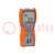 Miernik: impedancji pętli zwarcia; LCD; VAC: 0÷500V; IP67