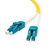 ROLINE Fibre Optic Jumper Cable duplex, 9/125µm, OS2, LC/LC, duplex, yellow, 15 m