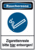 Kombischild - Rauchen erlaubt, Weiß/Blau, 37.1 x 26.2 cm, Kunststoff, Seton