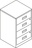 Standcontainer, HxBxT 672x413x400mm | BI0390