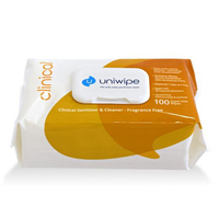 Disposables & PPE - Uniwipe Clinical Midi Disinfectant Surface Wipes (10 x 200)