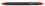 Tintenroller FriXion Point Clicker, radierbare Tinte, nachfüllbar, mit Druckmechanik und Synergy-Spitze, 0.5mm (F), Rot
