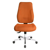 TOPSTAR P91 Bürostuhl, ohne Armlehnen, bis 110 kg Gewicht: 18,4 kg Version: 04 - orange