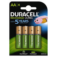 Duracell Recharge Ultra AA Akkus (wiederaufladbar) 4 Stück
