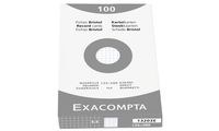 EXACOMPTA Karteikarten, 125 x 200 mm, kariert, weiß (8701859)