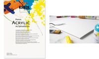 KREUL Künstlerblock "Paper Acrylic", 10 Blatt, DIN A3 (57602743)