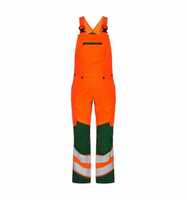 ENGEL Warnschutz Latzhose Safety Herren 3544-314 Gr. 64 orange/grün