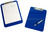 Klemmbrett A4 bl Schreibplatte Kunststoff