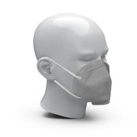 Artikelbild Atemschutzmaske "Colour" FFP2 NR, 10er Set, grau