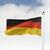 Imagebild Flag "Nations - Germany", 1,5 m, German-Style