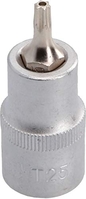 BRILLIANT TOOLS BT022902 LLAVE DE VASO CON PUNTA TORX DE 1/2", CON ORIFICIO FRONTAL, TB55 [POWERED BY KS TOOLS]