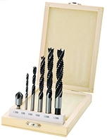 LOT DE 6 FORETS BOIS COURONNE ET DE FRAISAGE, 4-12 MM