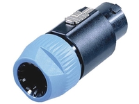 CONNECTEUR FEMELLE 8 POINTS AVEC VERROUILLAGE VELLEMAN NL8FC