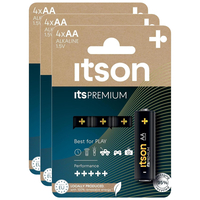 ITSON - PACK DE 5 PILAS ALCALINAS LR6/AA 1,5 V ITSPREMIUM