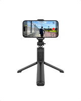 CRONG SELFIEGO LITE PERCHE À SELFIE BLUETOOTH COMPACTE ET TRÉPIED NOIR CRGSGL1BLK