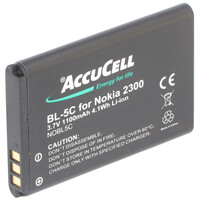 AccuCell Akku passend für Hagenuk Fono C250, E100, C800, DS300 1100mAh