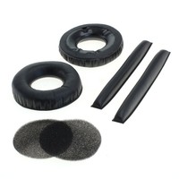 Ohrpolster Set Kunstleder passend für Sennheiser HD25, HD25-1 II, PC150, PC151, PC155