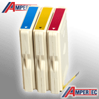 3 Ampertec Tinten kompatibel mit Brother LC-1000C M Y LC-970C M Y Universal 3-farbig