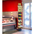 FlexiSlot® display „Slim“ | rood, ca. RAL 3004 1.850 mm marmer zwart / grijs 350 mm nee