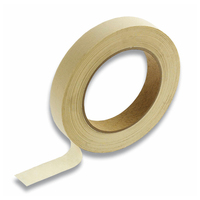 Flachkrepp-Papier-Abklebeband, Breite 50 mm, Länge 50 m, beige