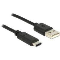 DELOCK USB Kabel C -> A St/St 1.00m