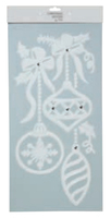 Inge‘s Christmas Decor 700001419 Dekorativer Aufkleber Kunststoff Weiß
