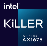 Intel Killer Wi-Fi 6E AX1675 Interno WLAN 2400 Mbit/s