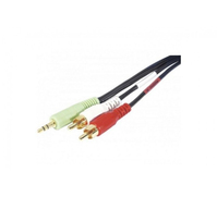 CUC Exertis Connect 108799 Audio-Kabel 5 m 3.5mm 2 x RCA Schwarz