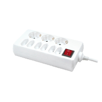 LogiLink LPS201 power extension 1.5 m 9 AC outlet(s) White
