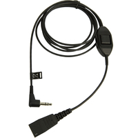 Jabra 8735-019 audio kábel 0,5 M QD 3.5mm Fekete