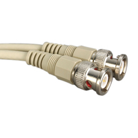 Videk BNC to BNC Thin Ethernet Cable Beige 5Mtr