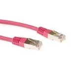 ACT FTP Category 5E Red, LSZH, 5 m cable de red Rojo F/UTP (FTP)
