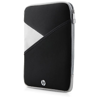 HP 25.65 cm (10") Zippered Tablet Sleeve 25,4 cm (10") Opbergmap/sleeve Zwart, Wit