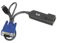 HPE KVM Console USB Interface Adapter cavo per tastiera, video e mouse Nero
