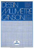 Canson 200067111 Millimeterpapier A3 90 g/m² 50 Blätter