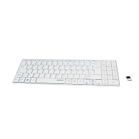 LogiLink ID0116 teclado USB QWERTZ Alemán Blanco