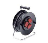 Bachmann 392.182 power extension 25 m 3 AC outlet(s) Outdoor Black