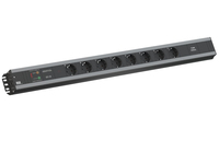 Bachmann 300.050 power extension 2 m 6 AC outlet(s) Indoor Black