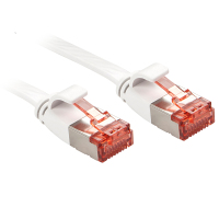 Lindy Cat.6 U/FTP RJ-45 10m hálózati kábel Fehér Cat6 U/FTP (STP)