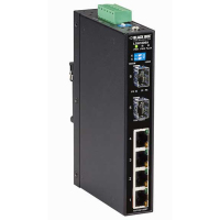 Black Box LGH1006A Netzwerk-Switch Gigabit Ethernet (10/100/1000) Schwarz