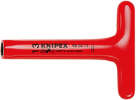 Knipex 98 04 22 Nuss-Schraubendreher Rot
