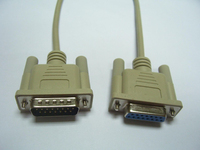 Microconnect SCSE15GF2 cavo VGA 2 m VGA (D-Sub) Beige