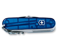 Victorinox Swiss Champ Zakmes Blauw, Roestvrijstaal