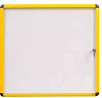 Bi-Office VT6301601511 bulletin board Fixed bulletin board White, Yellow Steel